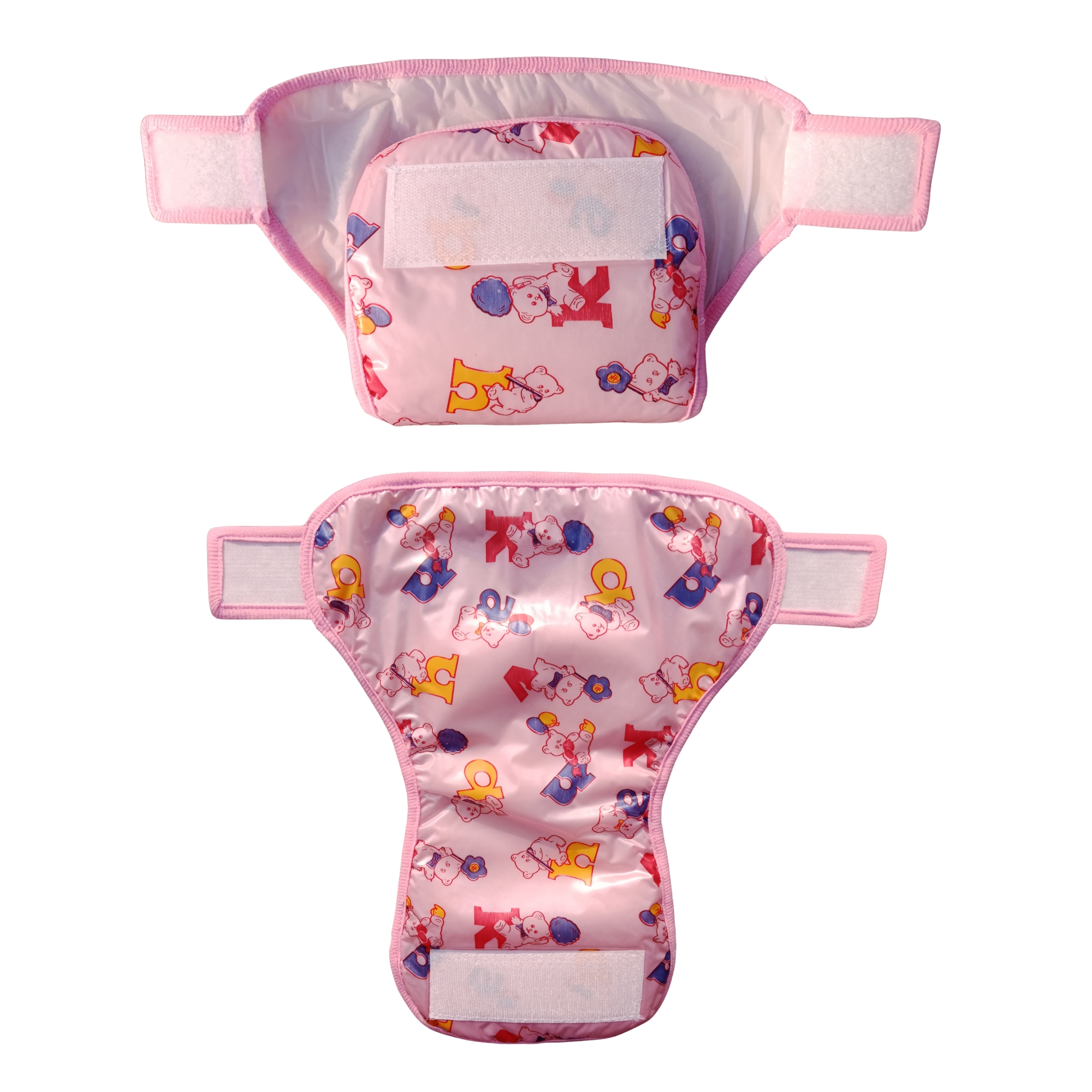 Mostlymuted PVC /Plastic Diaper Reusable Waterproof Potti Training Baby Nappy For 0 -12 Month