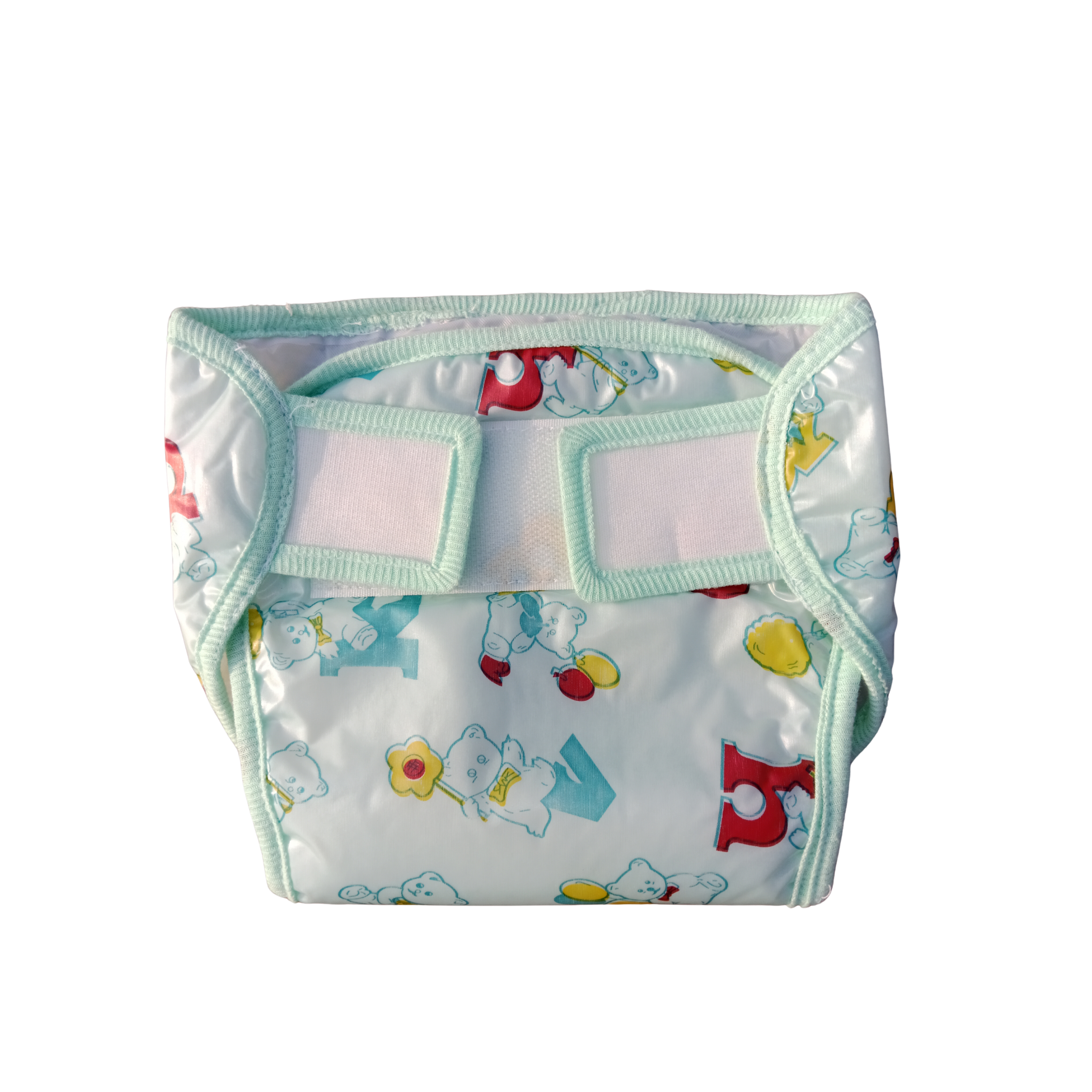 Mostlymuted PVC /Plastic Diaper Reusable Waterproof Potti Training Baby Nappy For 0 -12 Month